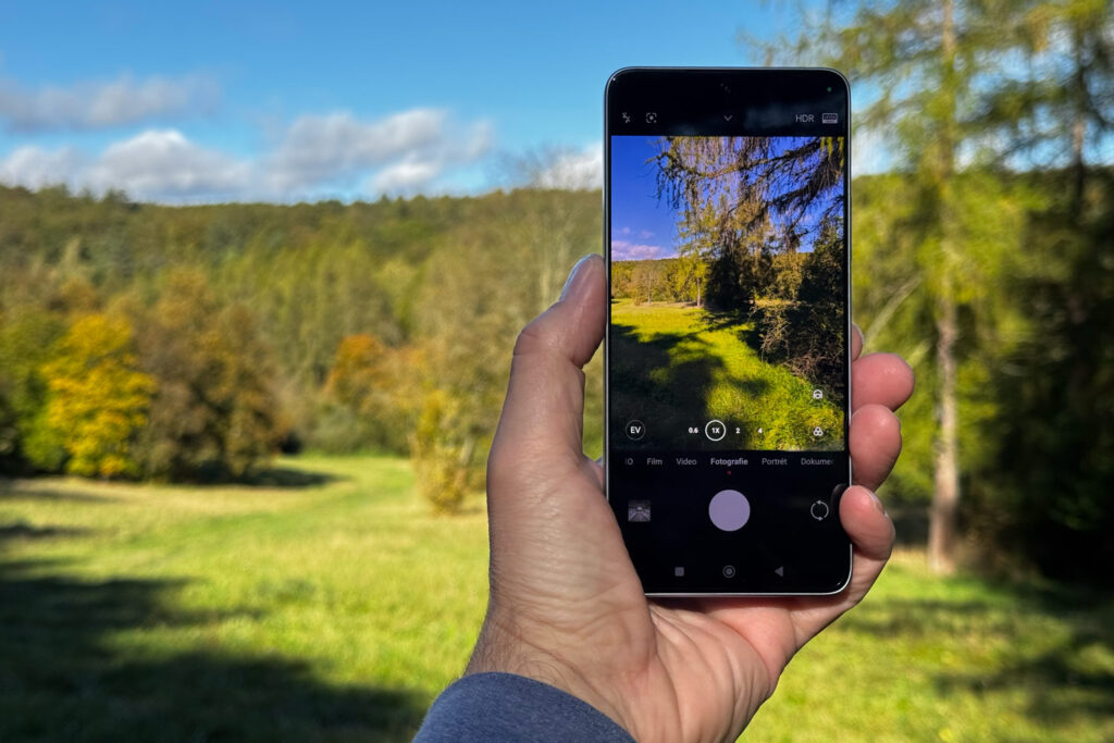 Xiaomi 14T při fotografování v Divoké Šárce