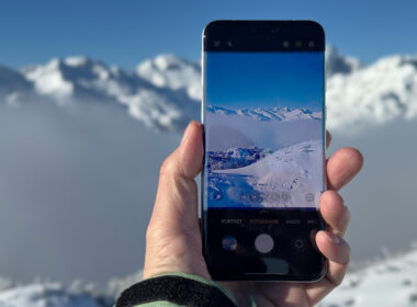 Honor Magic7 Pro - mobil v horách u Triglavu ve Slovinsku